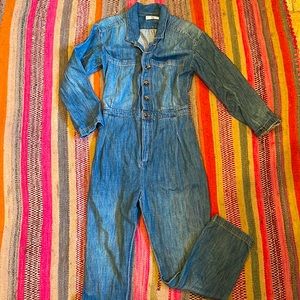 Free People Denim Jumper